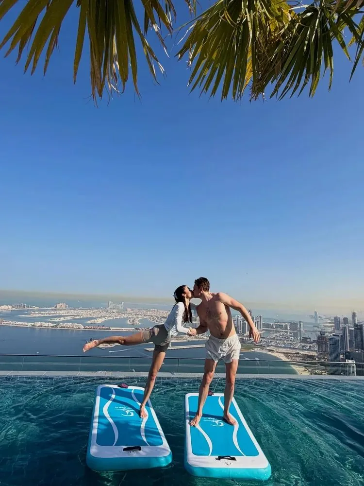 Couple on boards